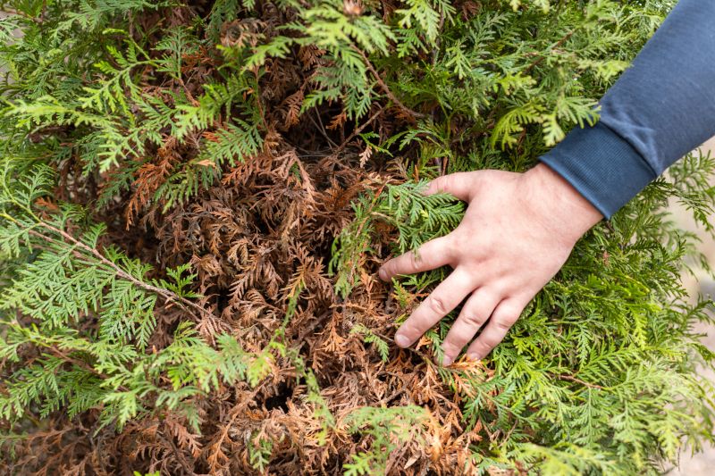 Arborvitae Pruning